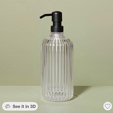 Hearth  Hand with Magnolia Shower Dispenser Reusable Pump Ribbed set of 3 