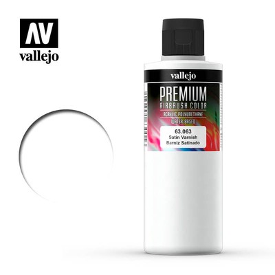 VALLEJO PREMIUM COLOR 63063 SATIN VARNISH 200ml