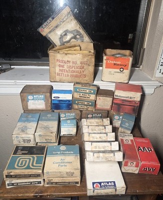 Huge Lot Of NOS Ford, GM, Mopar, Ect Parts. Gaskets/HVAC Parts/Switchs/Ect.