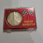 New Listing1990 Silver American Eagle Proof One Dollar Coin 1oz Toning Nascar Superstar
