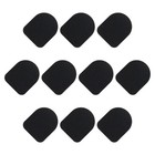 30Pcs Gloves Screen Sticker Ultra High Sensitivity Carbon Fiber Black