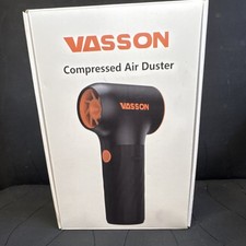 VASSON Compressed Air Duster MS-C001 260,000RPM 2600mAh Type-C 90W 3 Nozzles