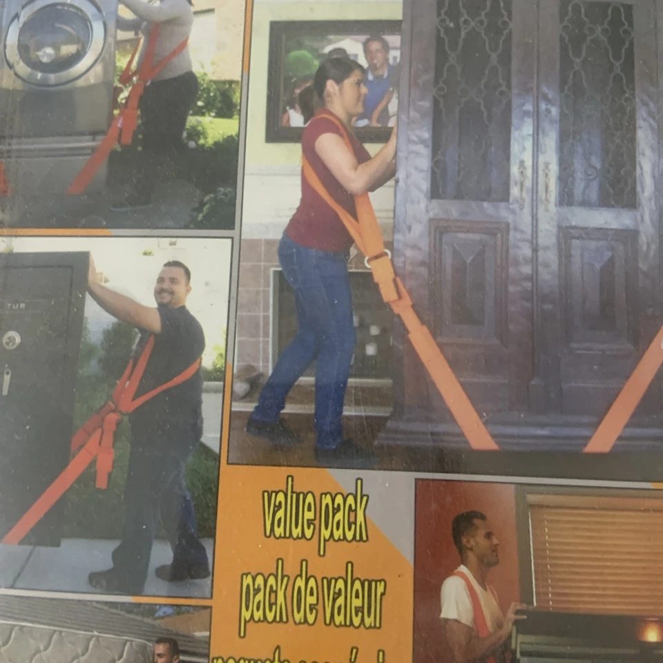 NUEVO~ Juego de 2 arneses móviles y 2 carretillas elevadoras de antebrazo Foto 4 de 4