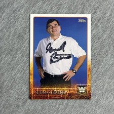 2015 Topps WWE #91 Gerald Brisco Signed IP Auto