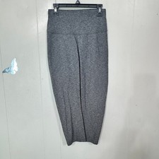 The North Face Womens Leggings Size Small Gray Elastic Waist Capri Flash Dry