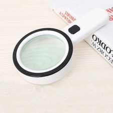 Lente di ingrandimento manuale 30X lente di ingrandimento gioielli lente di ingrandimento manuale 12 luci LED