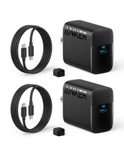 Anker 45W USB C Charger Block, PPS Fast with USB-C Cable for Black