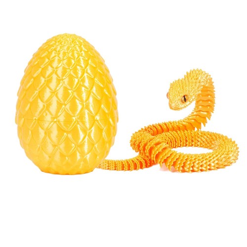 Snake Egg 3D Printed Snake Egg Animal Simulation Model Landscaping Decoration - Picture 26 of 27