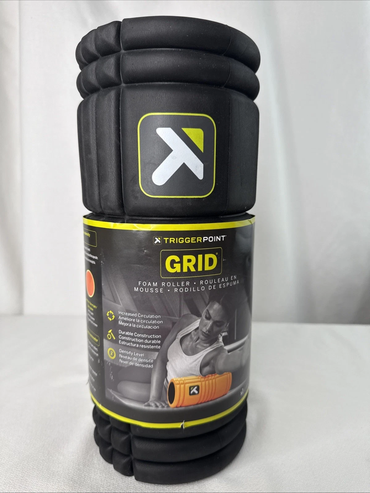 Trigger Point Performance TPT-GRDBW The Grid Black Foam Roller - Black