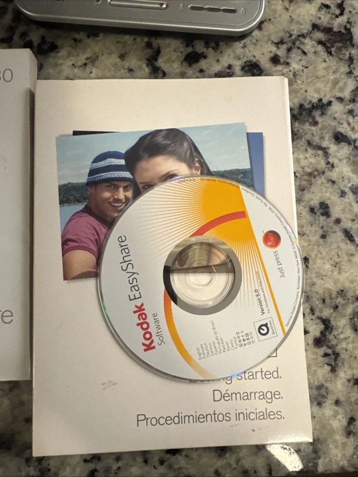 Цифровой фотоаппарат Kodak EasyShare DX7630 6,1 Мп - и док-станция 6000 винтажный работает - Изображение 4 из 4