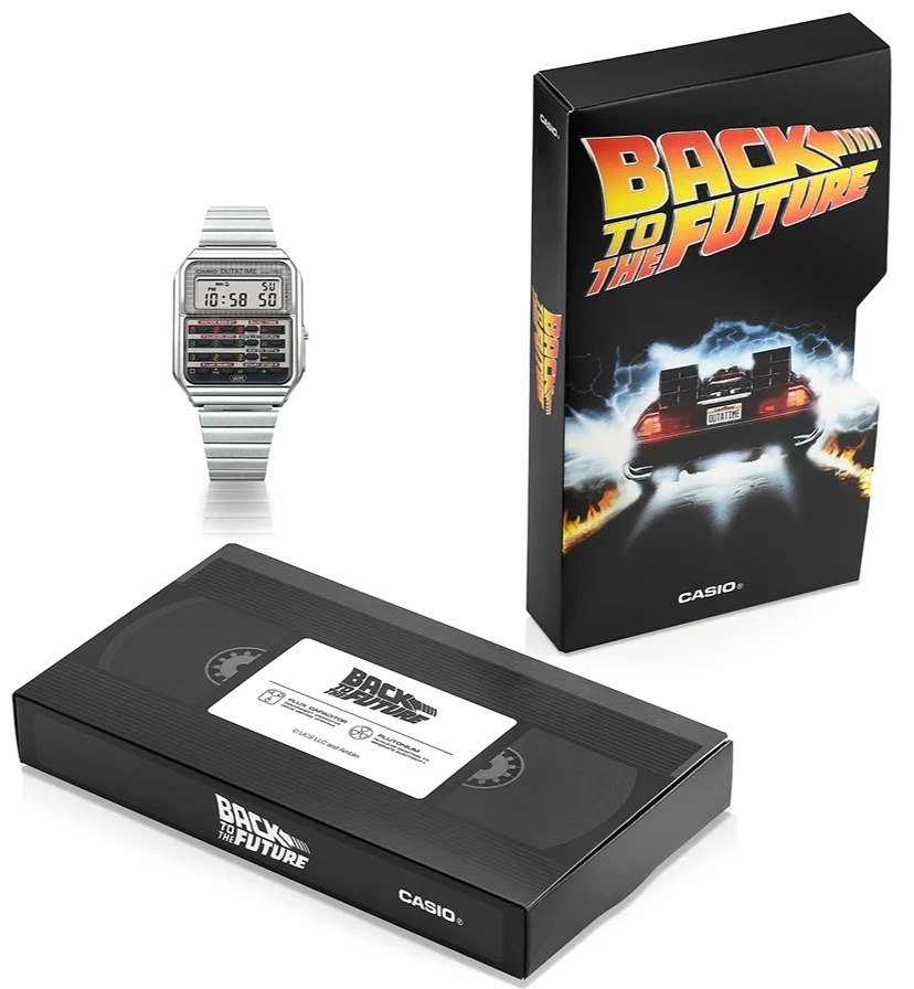 CASIO Back to the Future OUTATIME Collaboration Watch CA-500WEBF