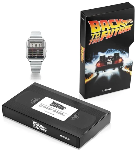 CASIO Back to the Future OUTATIME Collaboration Watch CA-500WEBF-1AJR 2025 New - Picture 5 of 10