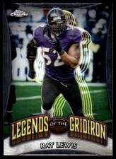 Ray Lewis 2024 Topps Chrome #LOG-14 Ravens Insert ? SEE SCAN! FREE SHIPPING
