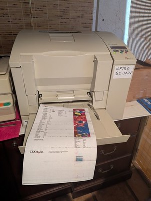 Lexmark optra sc-1275 Color Laser Professional printer Network