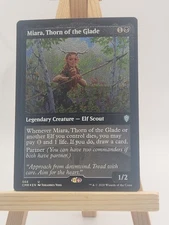 Miara, Thorn of the Glade (Foil Etched) U Commander Legends 566 NM UNLIMITED LLC