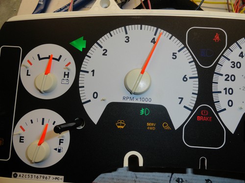 2005- 2006 Dodge Ram 1500 2500 3500 Speedometer cluster - GAUGE REPAIR SERVICE. - Picture 3 of 3