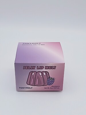 TonyMoly Tony Moly Jelly Lip Melt Blackberry NIB 9g/ 0.31 oz Sealed Berry Tint