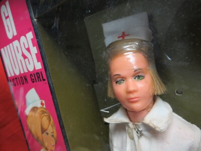 VINTAGE GI JOE 1964 JOEZETA 1967 ACTION GIRL NURSE # 8060