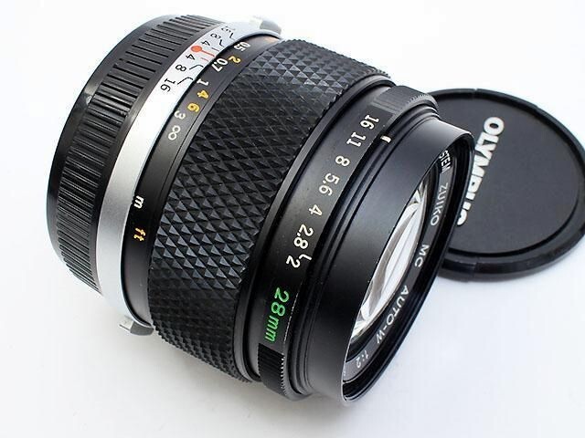 Olympus OM Zuiko MC Auto-W 28mm F2 Wide Angle Prime Lens
