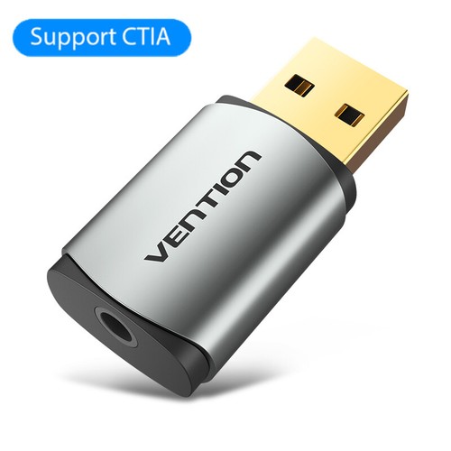 USB Audio Adapter External Stereo Sound Card 3.5mm Jack Headphone Microphone PC - Picture 14 of 14