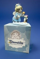 RARE Vintage 2005 Dreamsicles 20652 Wishing for Snow Cast Art Figurine Kristin