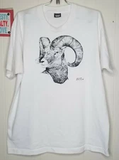 Vintage mens Screen Star Best Ram Print Shirt xl