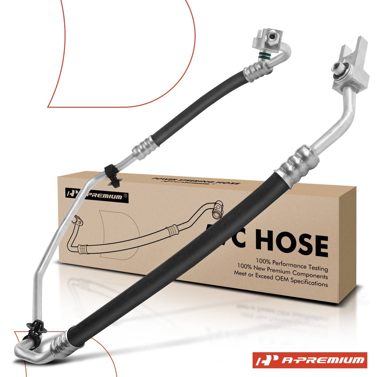 A-Premium A/C Refrigerant Discharge Hose Assembly for Fiat 500