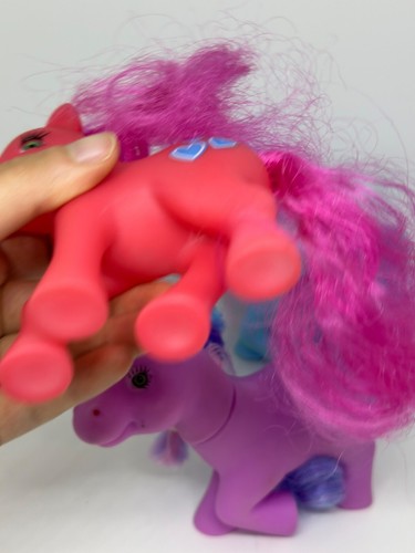 My Little Pony Twilight Rainbow-Dash 5"/6" Port-o-Bella Horse Set-of-3 Colorful - Picture 5 of 8