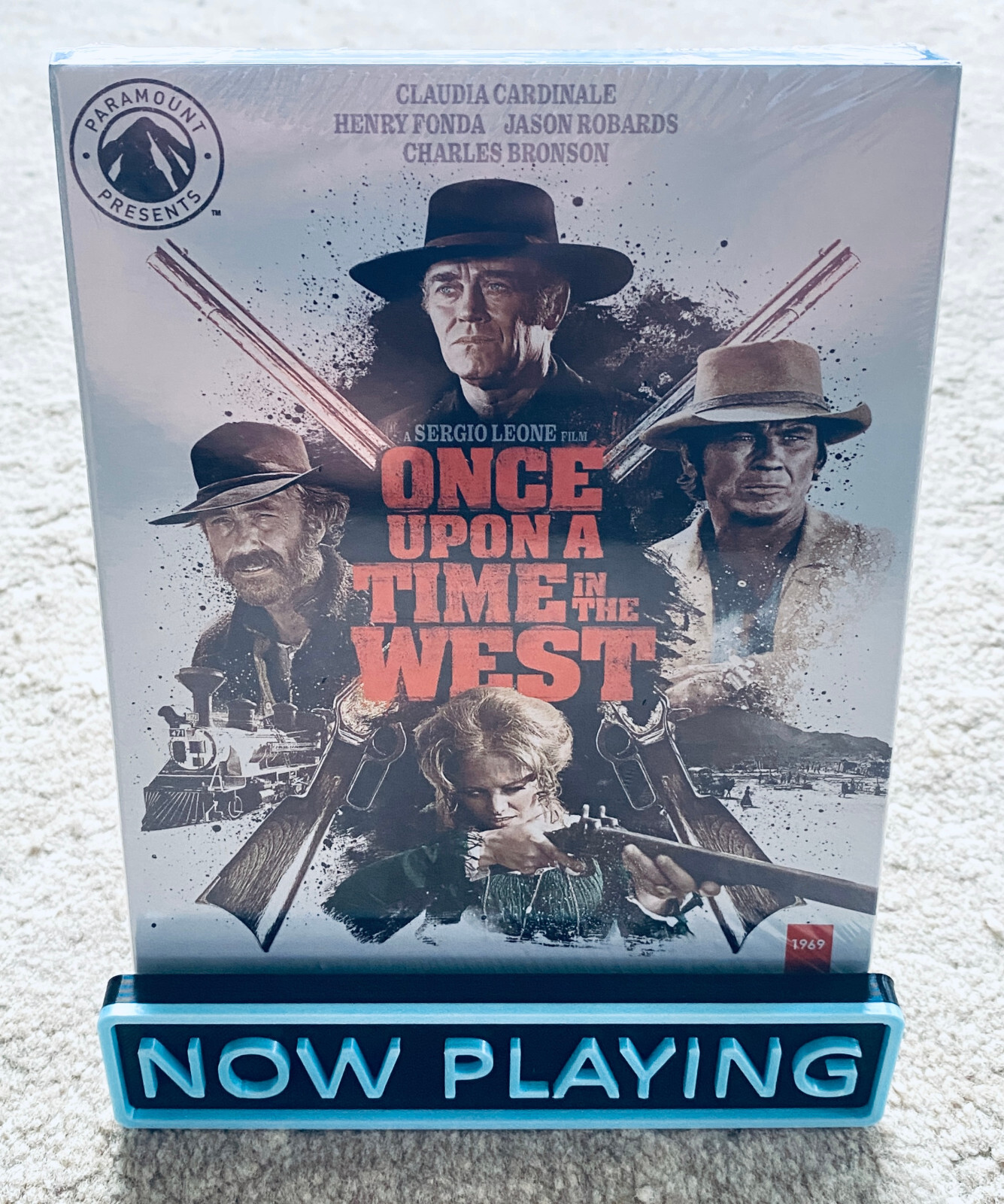 Once Upon A Time In The West 4K UHD+Blu-ray+Digital+Slipcover Paramount Presents