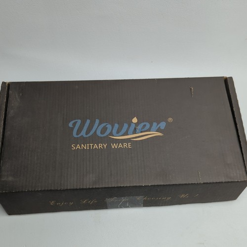 Wovier Chrome Waterfall Bathroom Sink Faucet,Single Handle - Picture 2 of 5