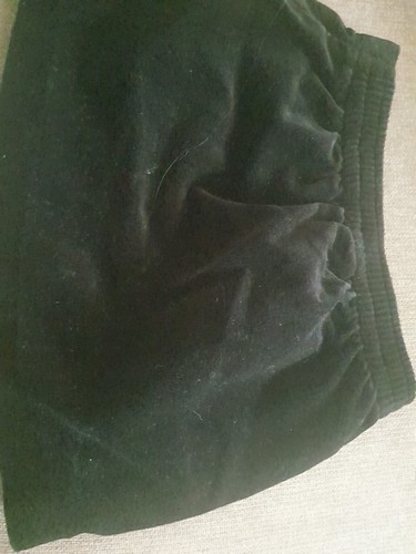 Janie and Jack Holidays 6 12 M velvet black skirt elastic back, 100% cotton - Picture 5 of 5