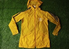 ADIDAS ORIGINAL MEN VINTAGE RETRO 80'S RAIN TRACK TOP JACKET SIZE XS 30