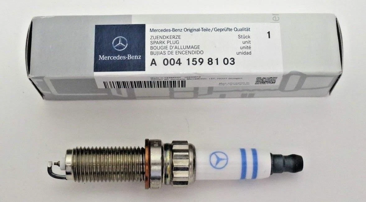 GENUINE Mercedes Spark Plug 1pc for M152 M278 M157 M276 Engines 