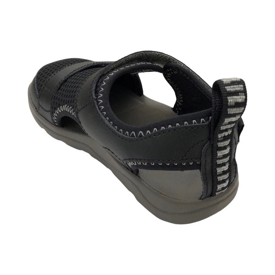 Sandalias de senderismo Teva para niños Hurricane Seekado negras zapatos 1124130C Foto 3 de 4