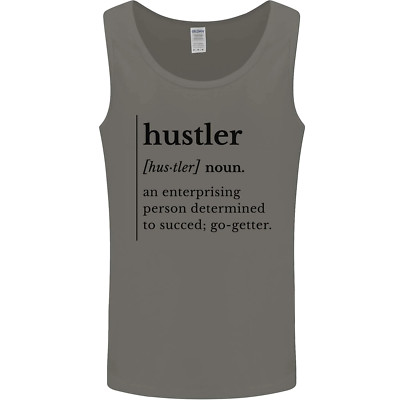 Hustler Definition Entrepreneur Hustle Herren Weste Tanktop