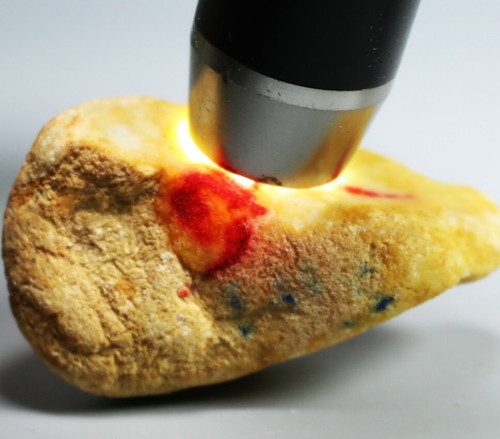 Roda de jadeíta natural - Tipo de jade de corte crudo áspero forma natural espécimen - Imagen 11 de 12
