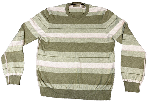 Ted Baker London Lightweight Sweater Crewneck Pullover Striped Mens Size 5