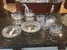"Roc" by Cristal D'Arques-Durand  Place Settings for 4 w/extrar bowls Dishware