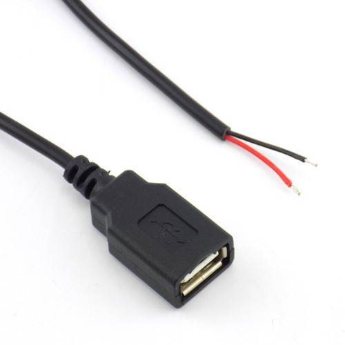 2/4Pin Connector Extension wire Cable 5v USB A type male female 30cm DC repair - Picture 5 of 16