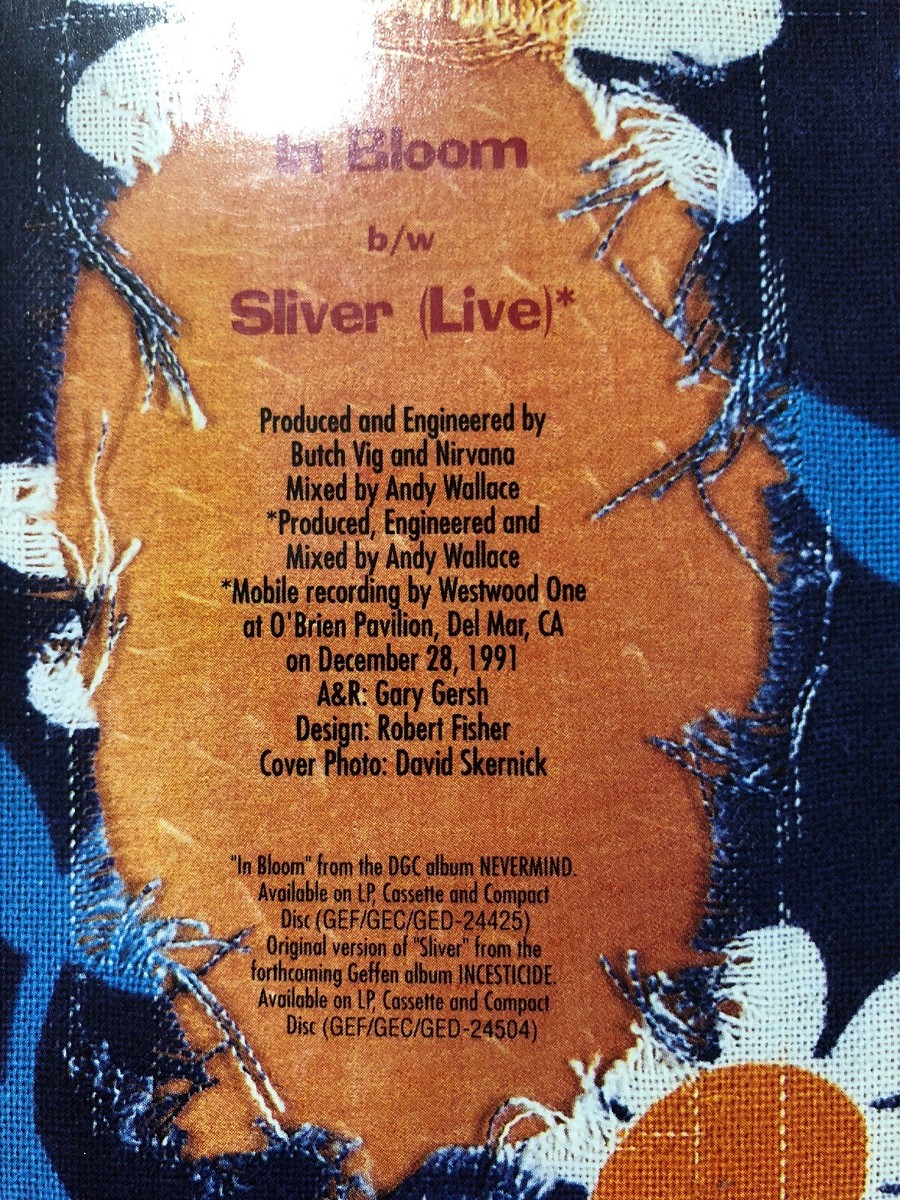 Nirvana - In Bloom - レコード 7インチ NIRVANA / IN BLOOM – TICRO