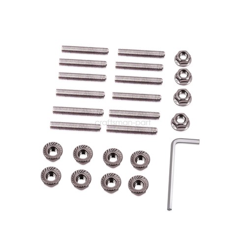 Stud Kit Bolts For Header Stainless Steel LSX LS2 LS3 LS6 LS7 4.8 5.3 6.0 6.2L - Picture 7 of 8