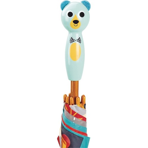 CravateSlim Fiocco A Farfalla Bambino Legno E Cotone | Blu Con Fiori Intarsiati, Elastico Regolabile
