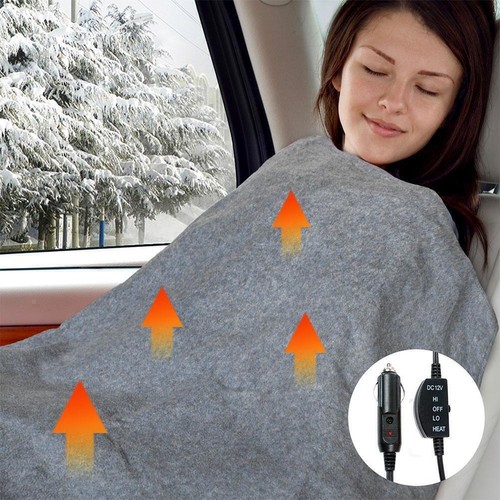 Neu 12V Heizdecke Zigarettenanzünder Reisedecke Camping Heizdecke DE - Bild 4 von 14