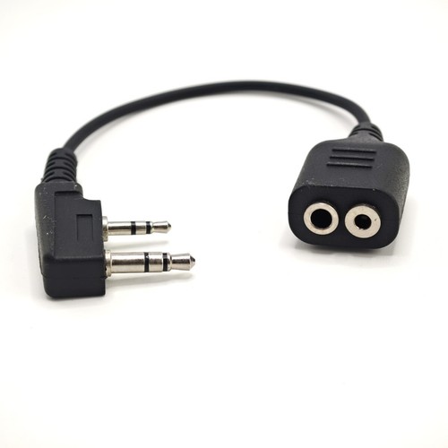 M1 K1 Adapter Cable between 2Pin Baofeng Kenwood Motorola Hytera Radio Connector - Picture 9 of 14