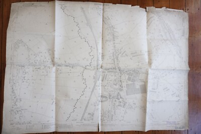 1914 High Barnet Branch Oakleigh Whetsone Great Noorhtern Railway OS Map