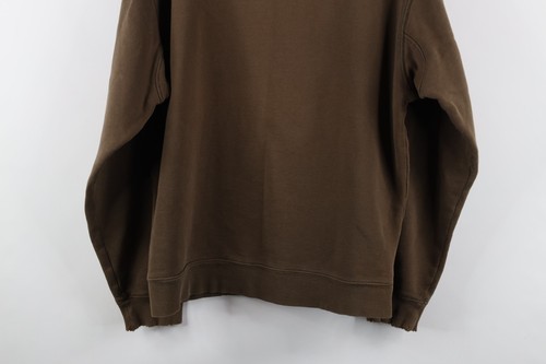 Vintage Columbia Mens Medium Distressed Spell Out Crewneck Sweatshirt Brown - Picture 15 of 15