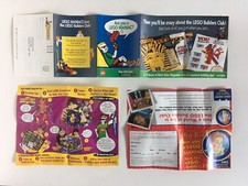 Vintage 90s LEGO Maniac Builders Club Promotional Inserts Pamphlets