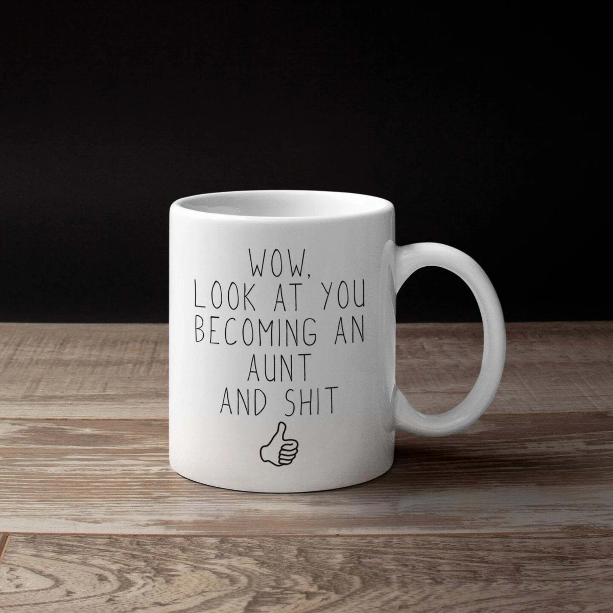 Aunt Pregnancy Announcement Funny Aunt To Be Gift New Aunt Gifts