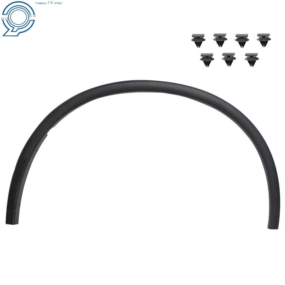 Fender Flares Trim For 2011-2022 Dodge Durango Front LH Left+Right RH Side Black Foto 2 de 4