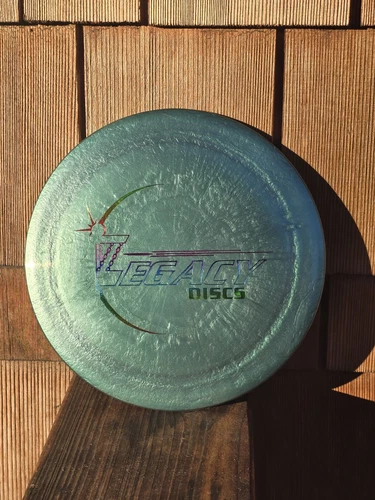 First Run Legacy Discs Legend Rampage Crescent Rainbow Stamp on Gunmetal 175g